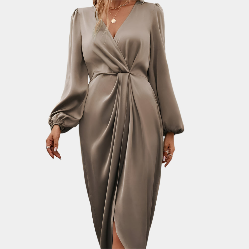 Sahara - Robe élégante et confortable pour femmes Kaki