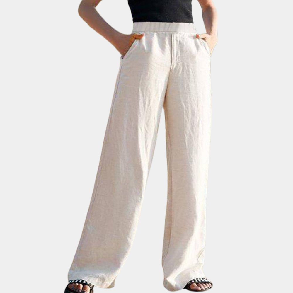 Brielle - Pantalon confortable et élégant pour femmes Beige