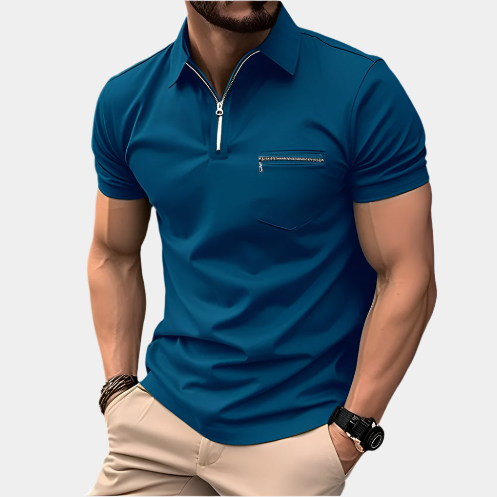 Tristan - Polo moderne et élégant pour homme Bleu