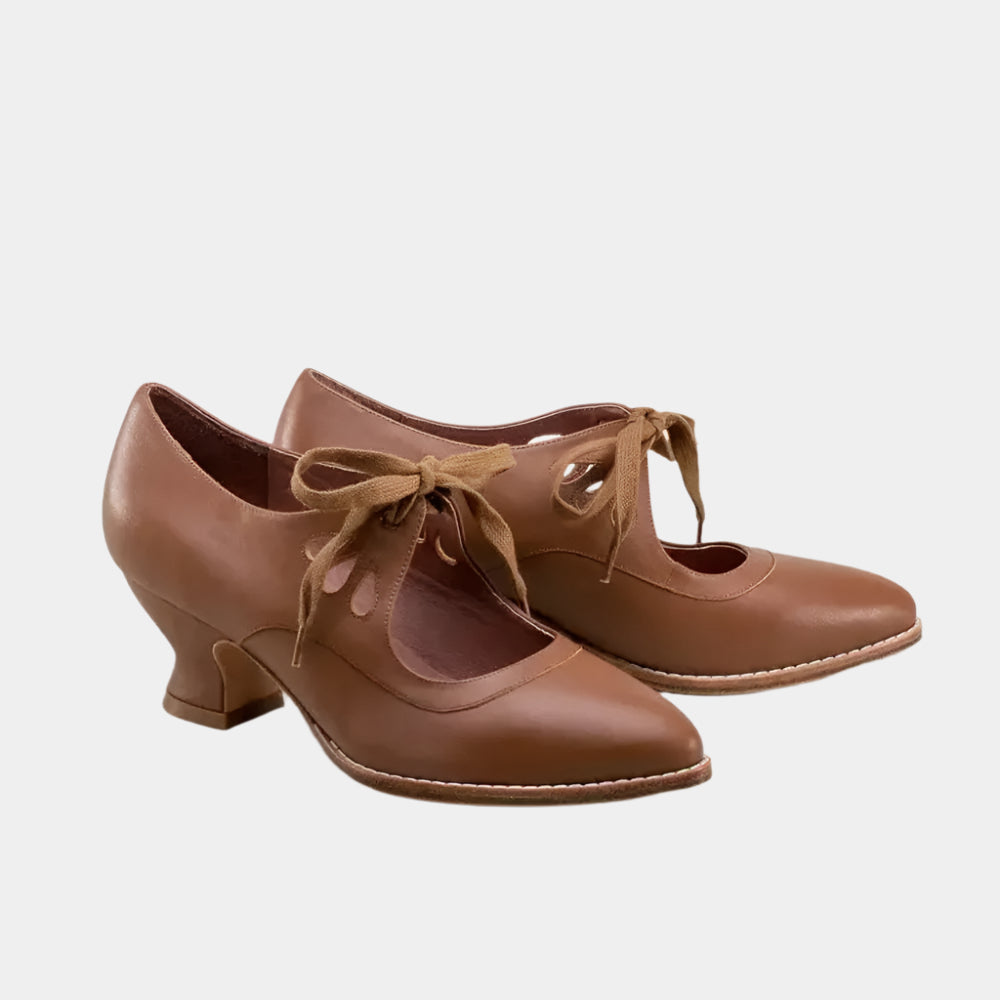 Marjorie - Chaussures élégantes et chics pour femmes Brun