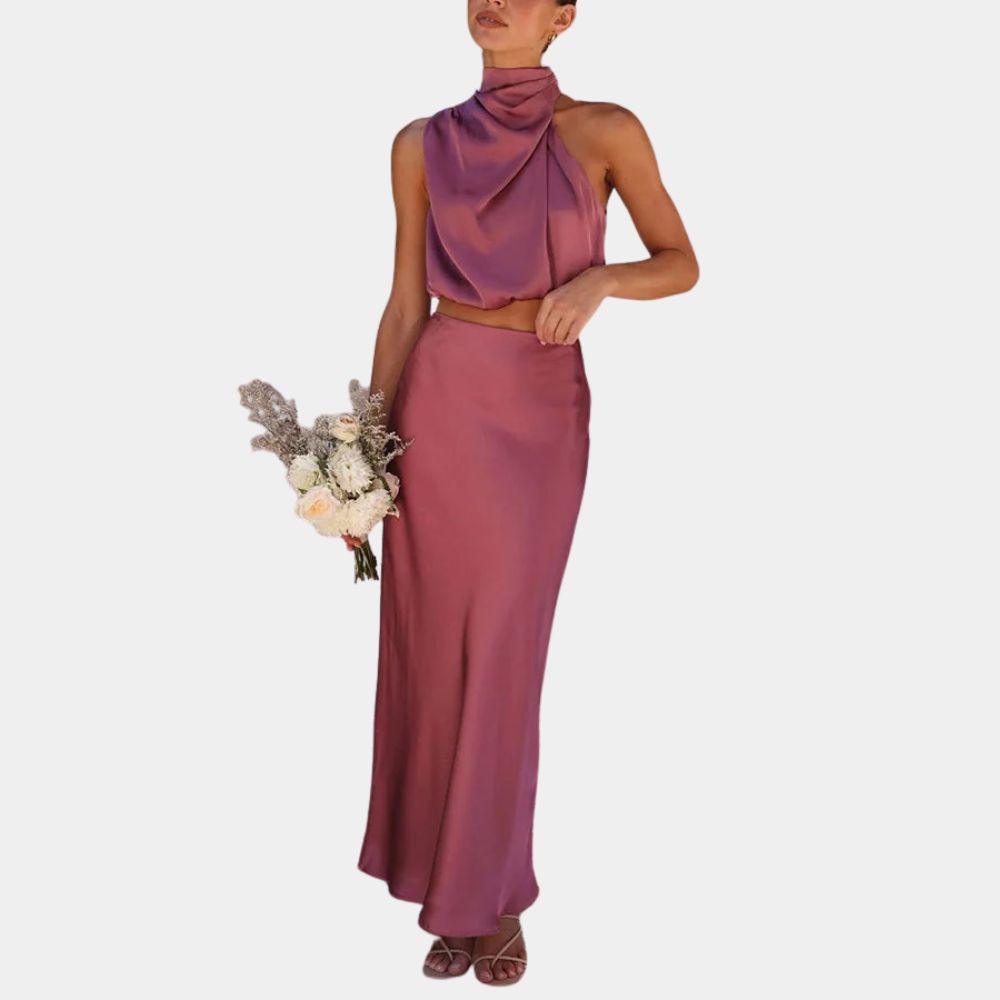 Eleanor - Ensemble élégant et moderne pour femmes Rose