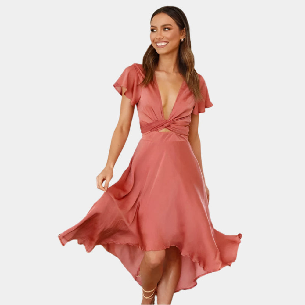 Ruby - Robe confortable et élégante pour femmes Rose