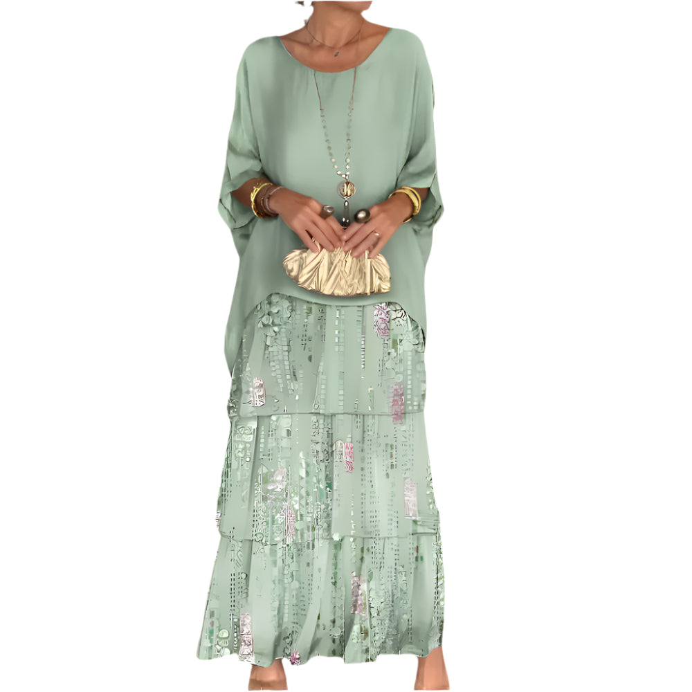 Misty - Robe élégante et confortable pour femmes Vert
