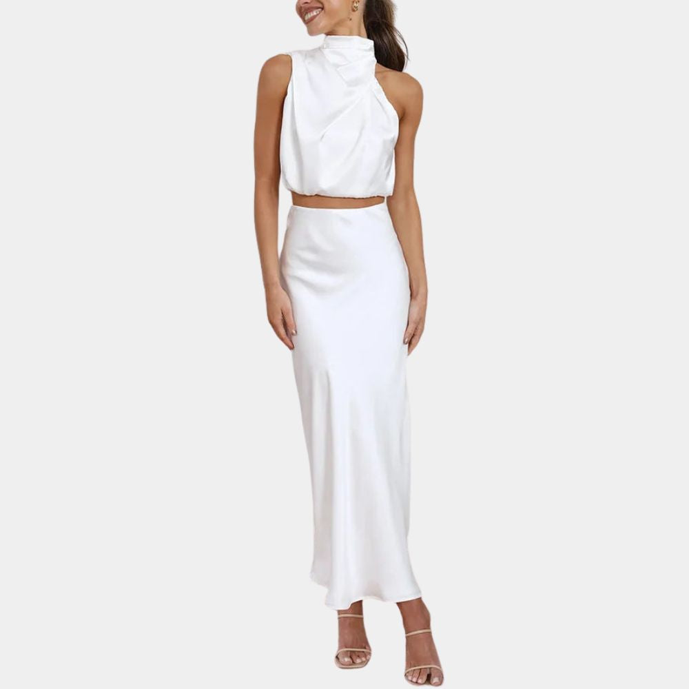 Eleanor - Ensemble élégant et moderne pour femmes Blanc