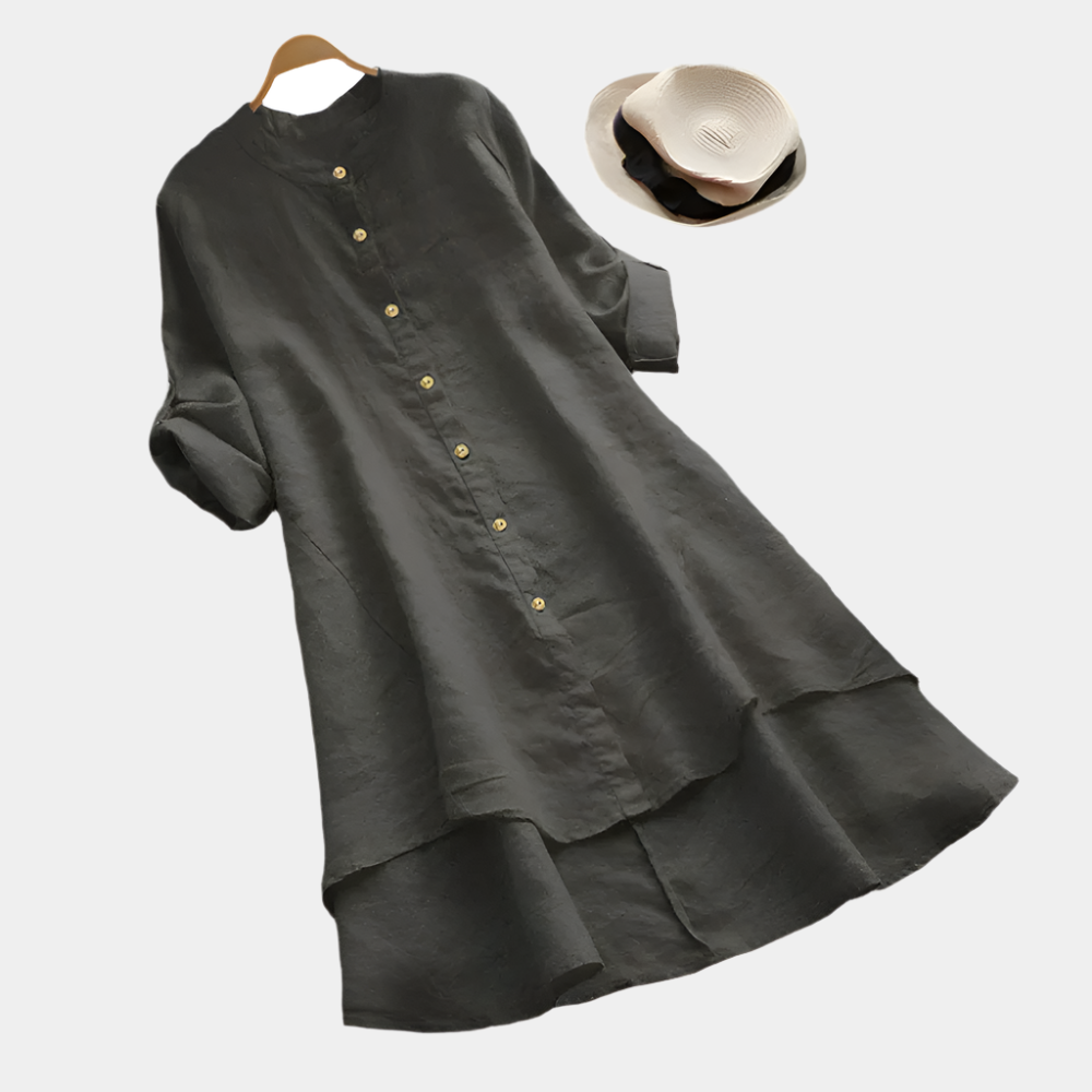 Abigail - Robe oversize confortable pour femmes Gris