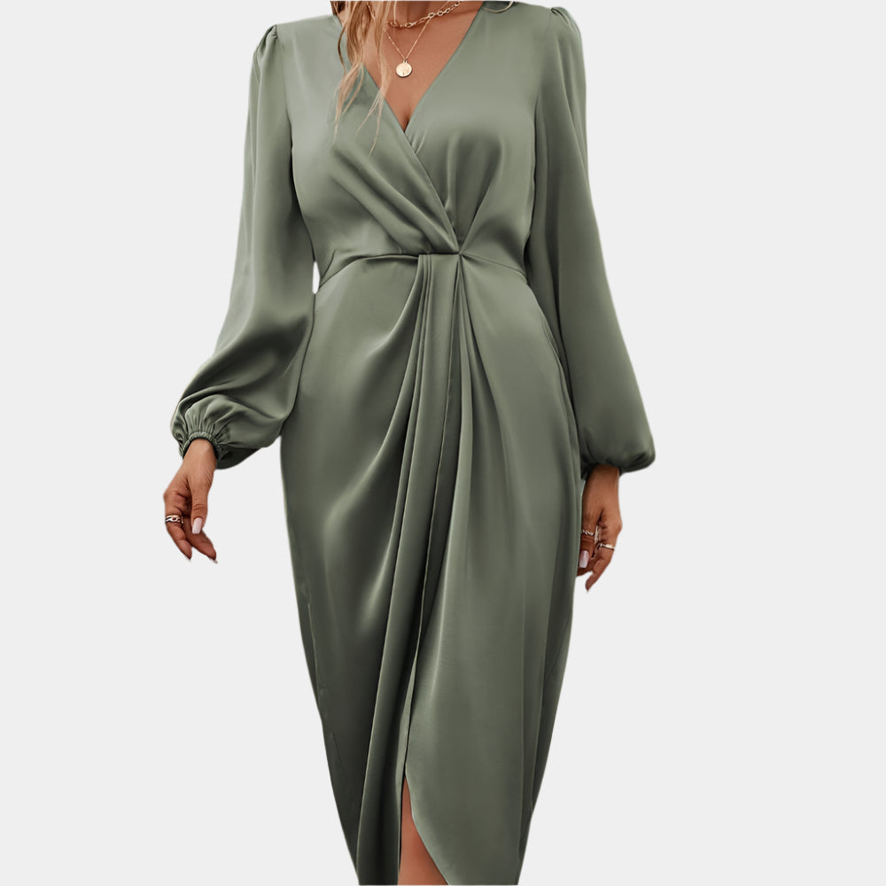 Sahara - Robe élégante et confortable pour femmes Gris