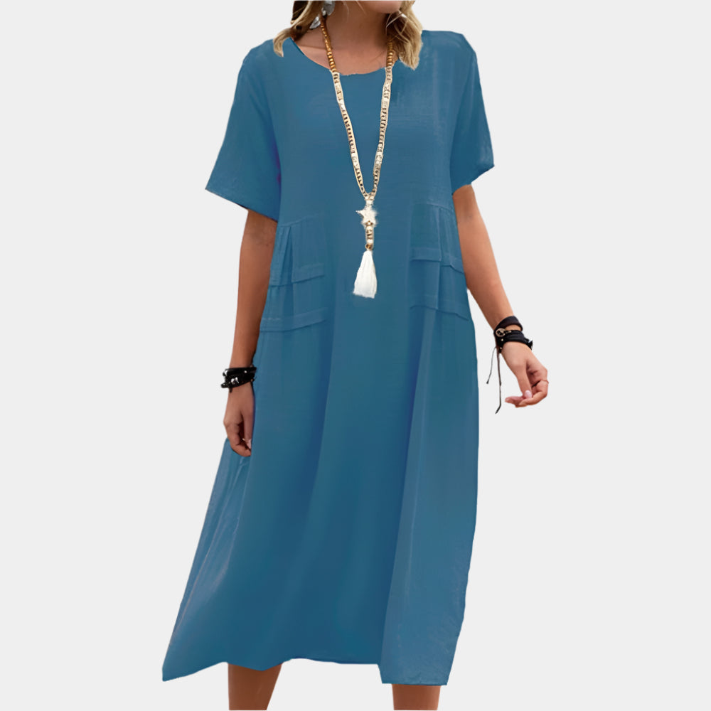 Milani - Robe longue élégante pour femmes Bleu