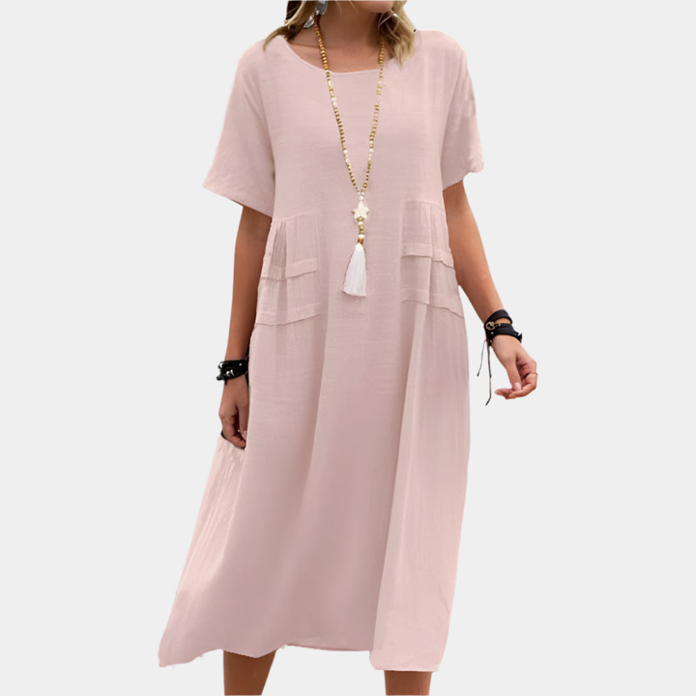 Milani - Robe longue élégante pour femmes Rose