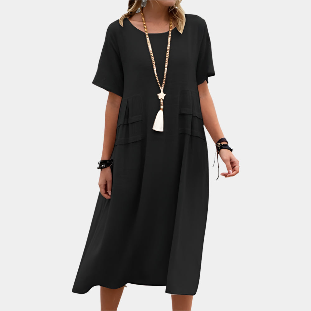 Milani - Robe longue élégante pour femmes Noir