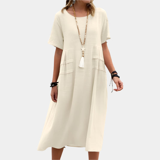 Milani - Robe longue élégante pour femmes Beige