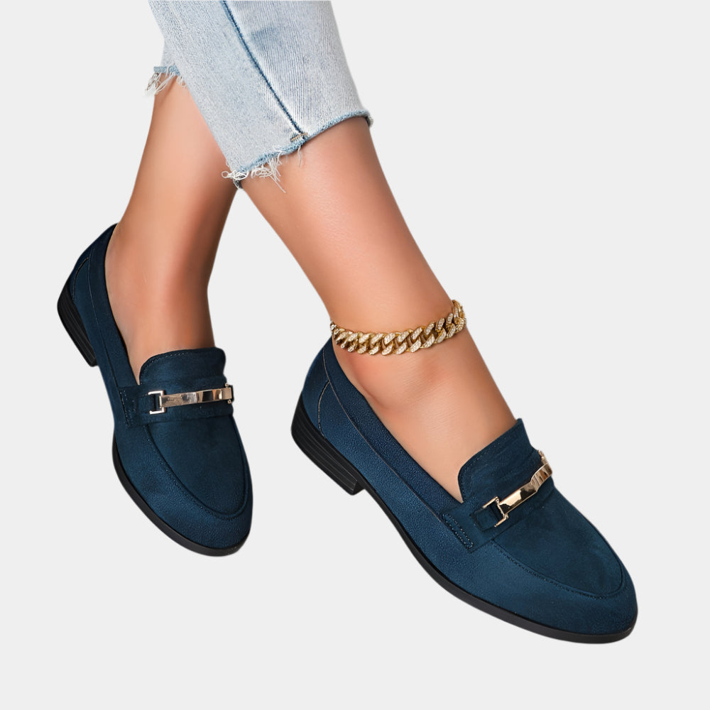 Jayla - Chaussures élégantes et confortables pour femmes Bleu
