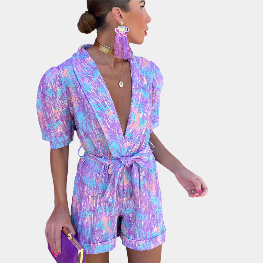 Cordelia - Tenue élégante et chic pour femme Pourpre
