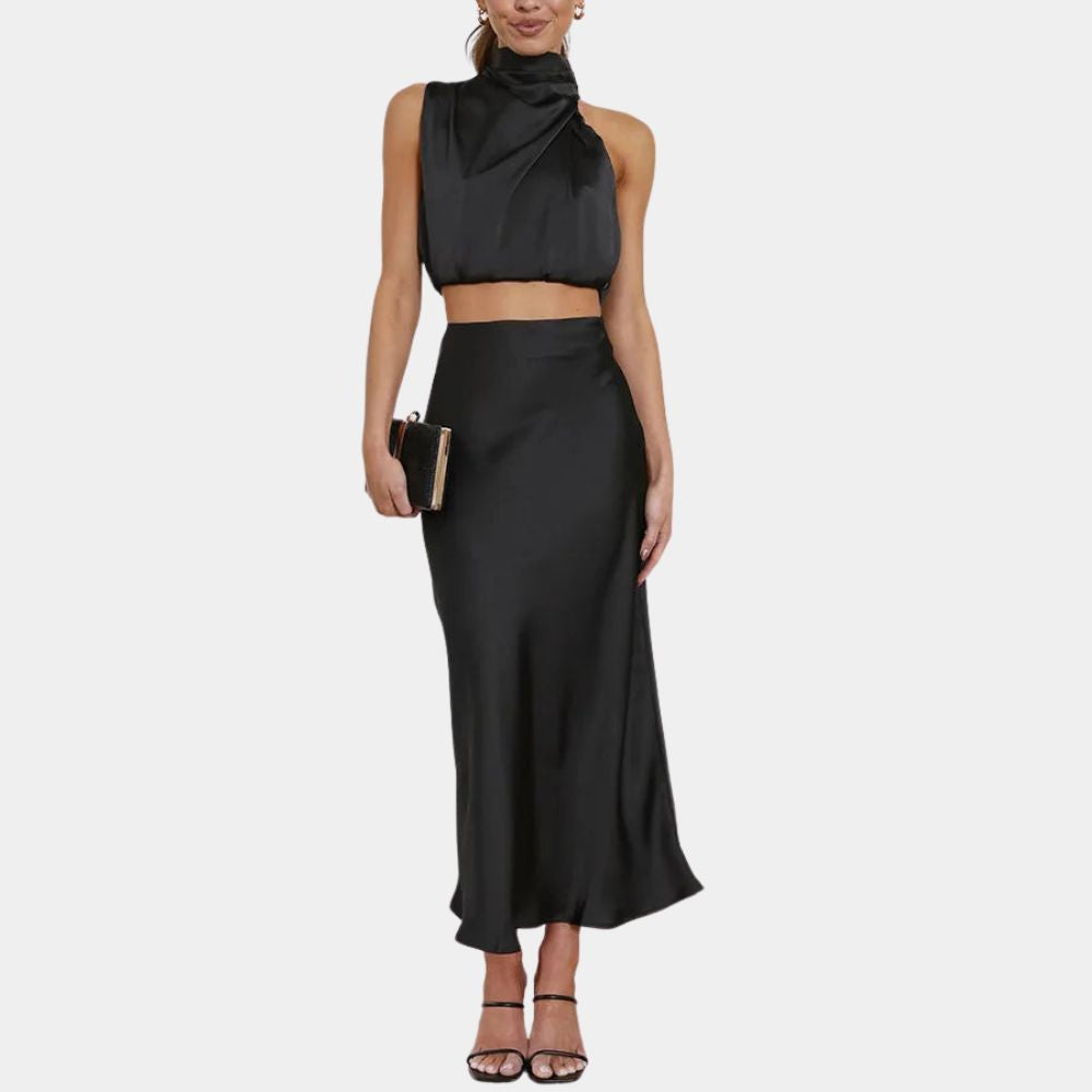 Eleanor - Ensemble élégant et moderne pour femmes Noir