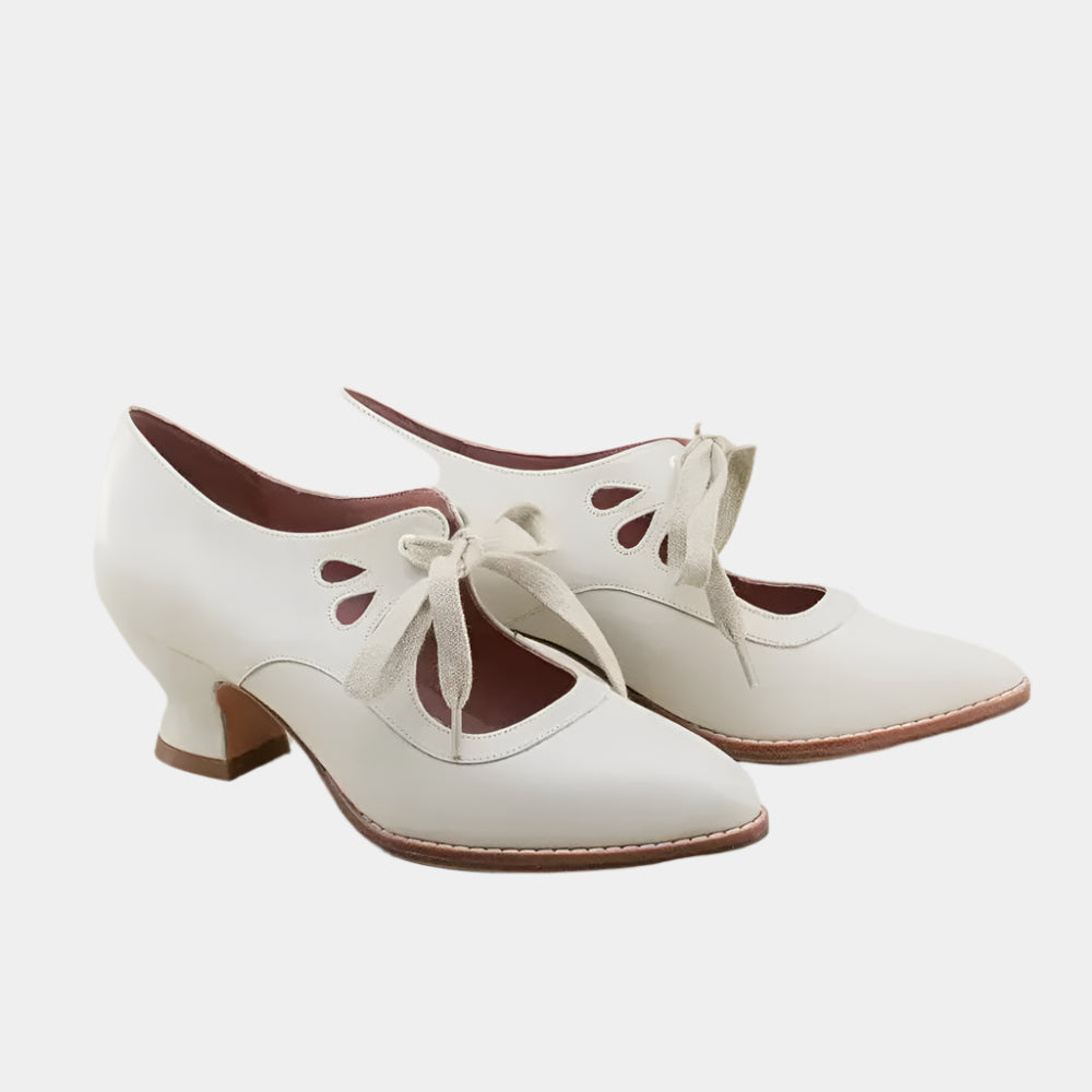 Marjorie - Chaussures élégantes et chics pour femmes Blanc