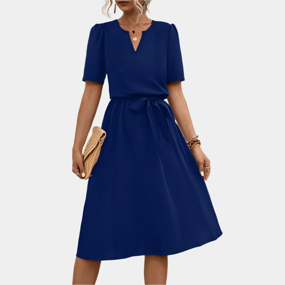Holly - Robe élégante et chic pour femmes Bleu