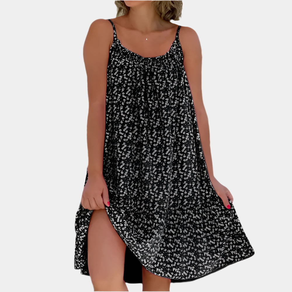 Calista - Robe légère et élégante pour femmes Noir