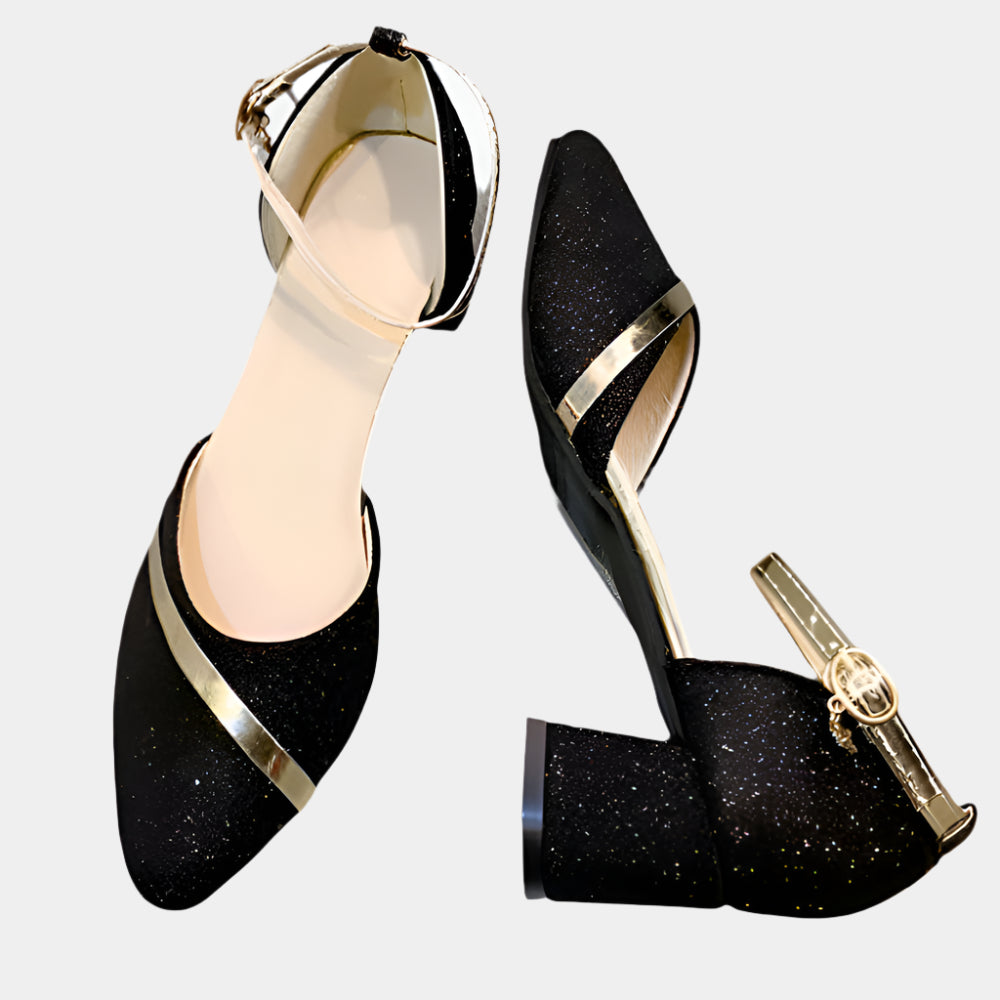 Adara - Sandales confortables et tendance pour femmes Noir