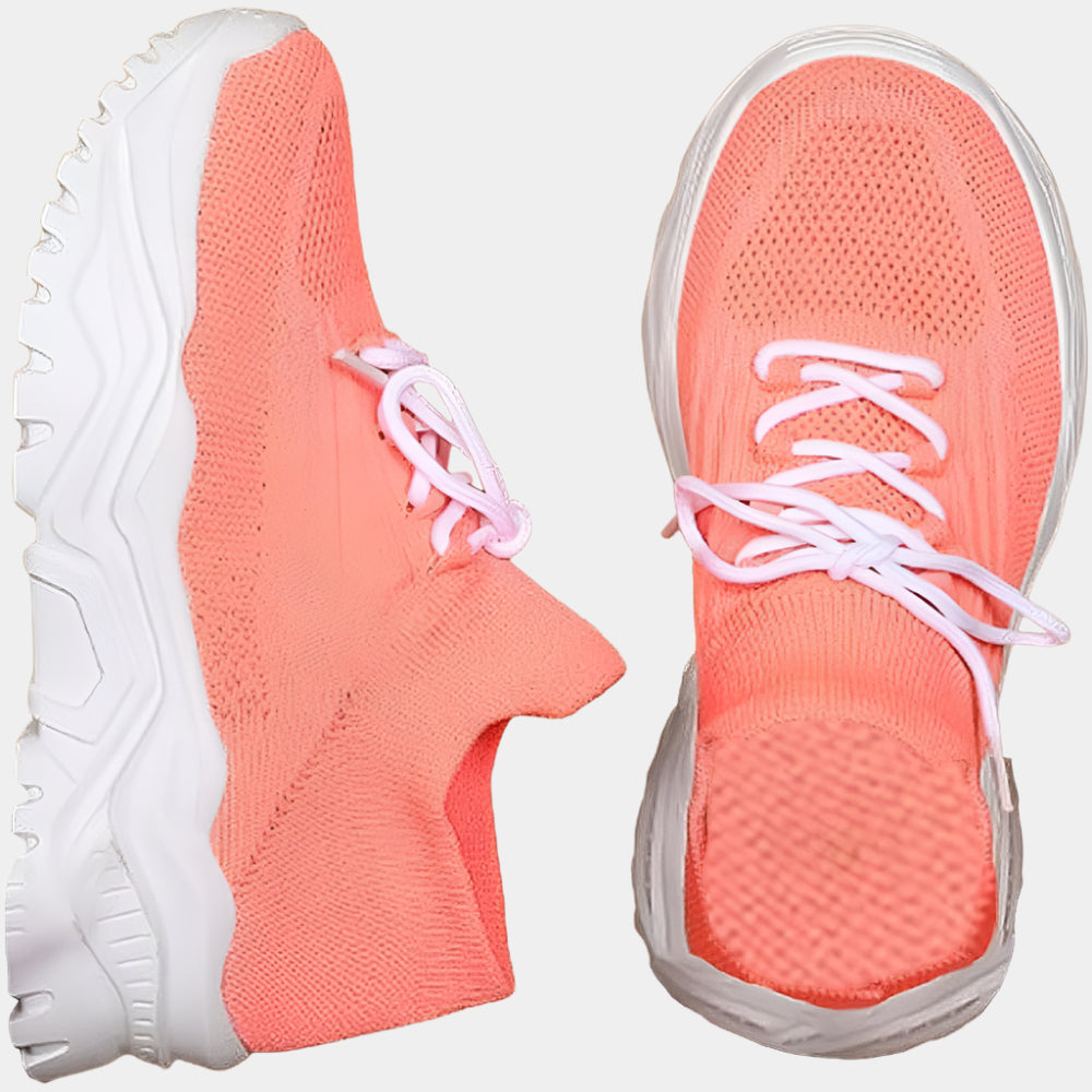Laurie - Baskets confortables et tendance pour femmes Rose