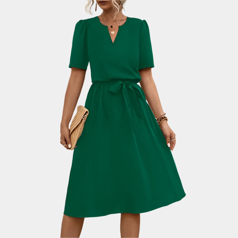 Holly - Robe élégante et chic pour femmes Vert