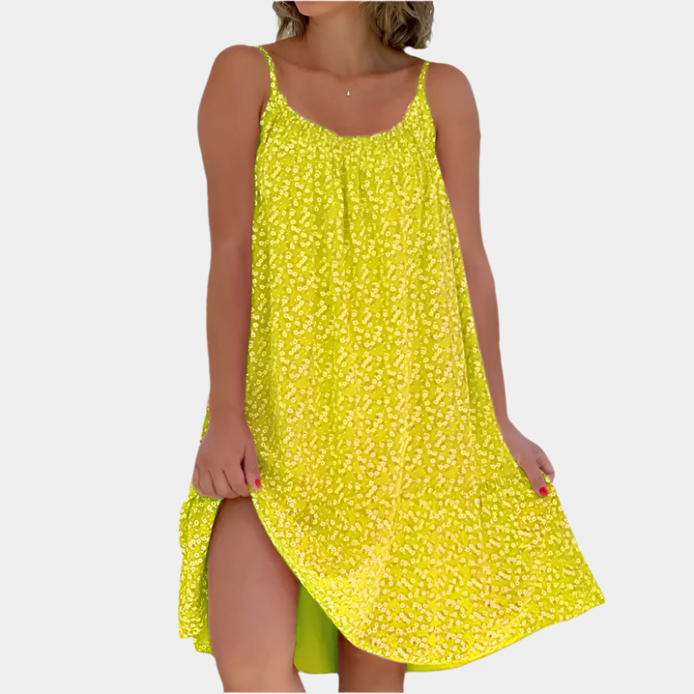 Calista - Robe légère et élégante pour femmes Jaune