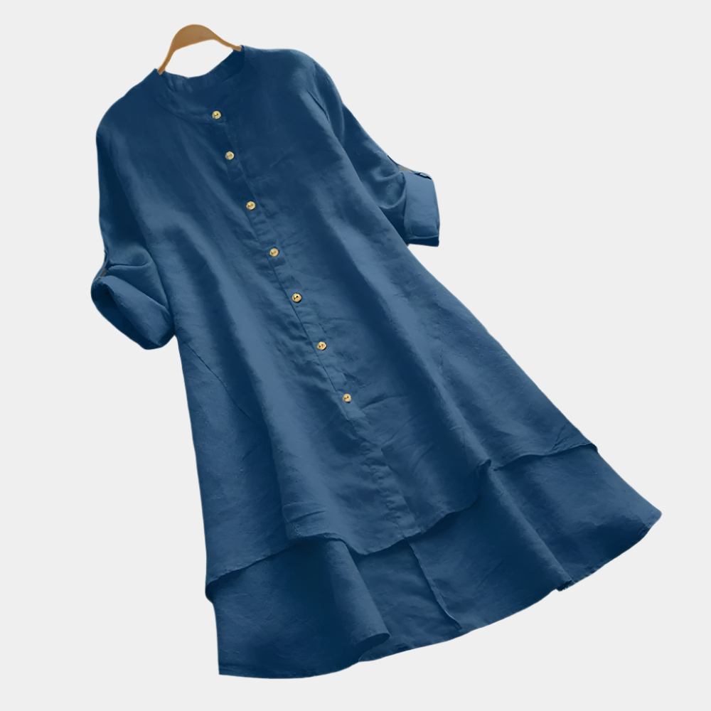 Abigail - Robe oversize confortable pour femmes Bleu Clair