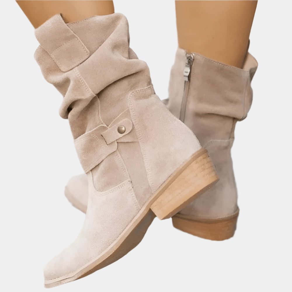 Jasmine - Bottes élégantes et confortables pour femmes Beige