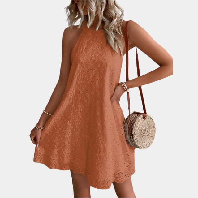 Cosette - Robe élégante et confortable pour femme Orange