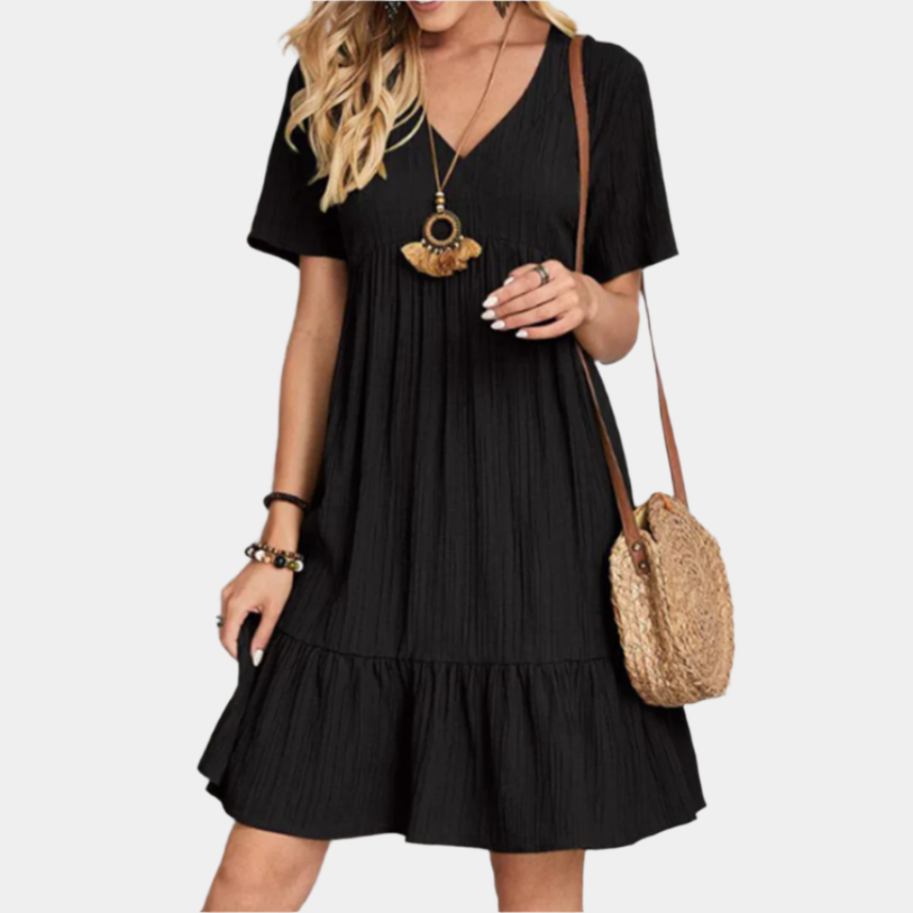 Mary - Elegant and Comfortable Dress for Women Noir