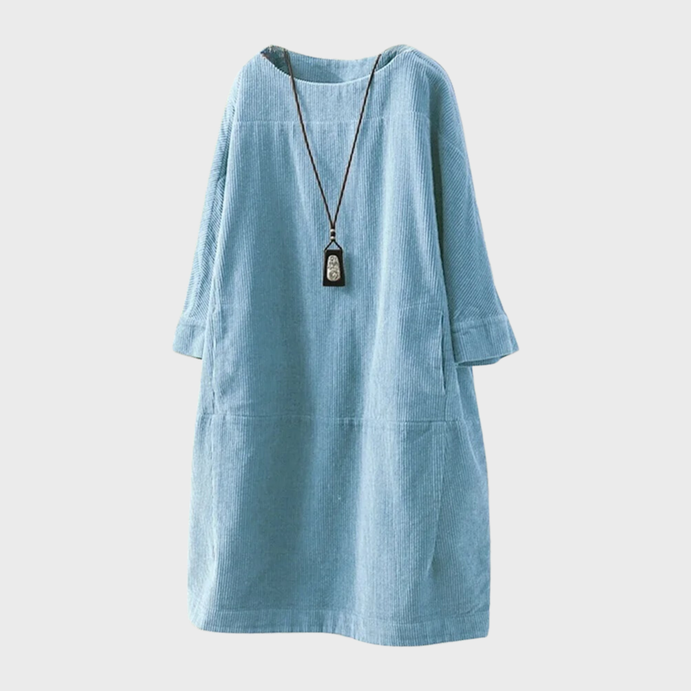 Céleste - Robe élégante pour femme Bleu
