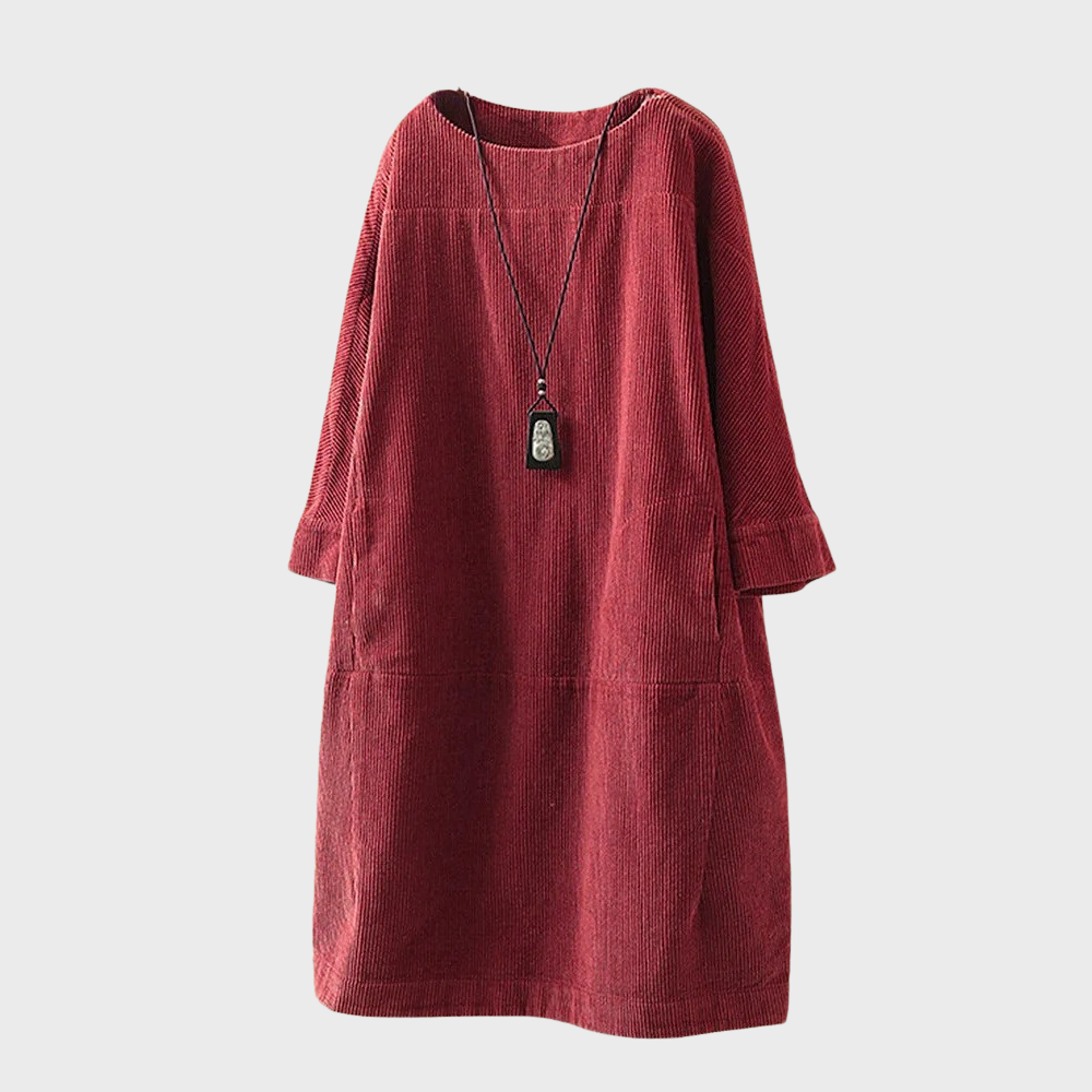 Céleste - Robe élégante pour femme Rouge