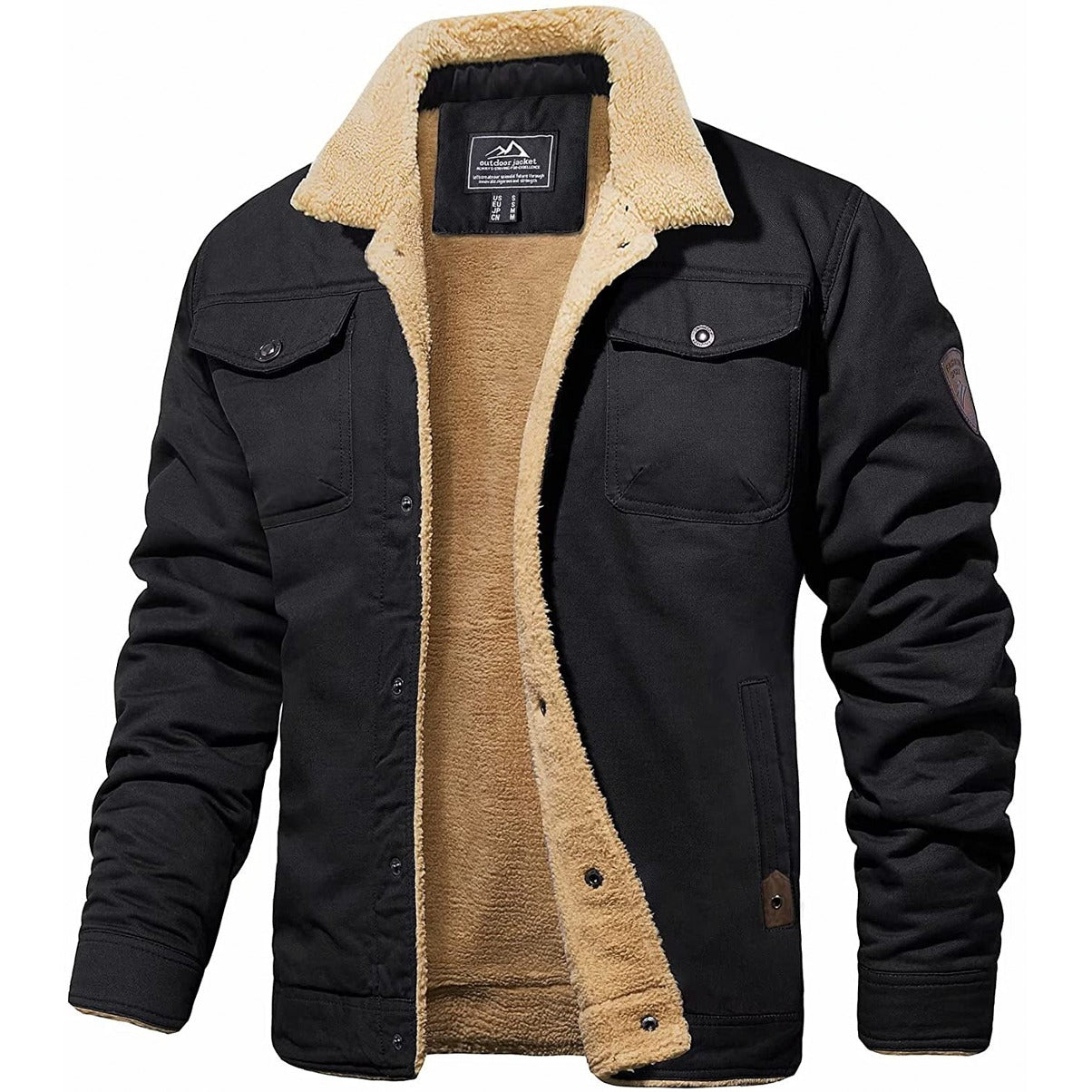 Léo - Pull élégant et Confortable pour hommes Noir