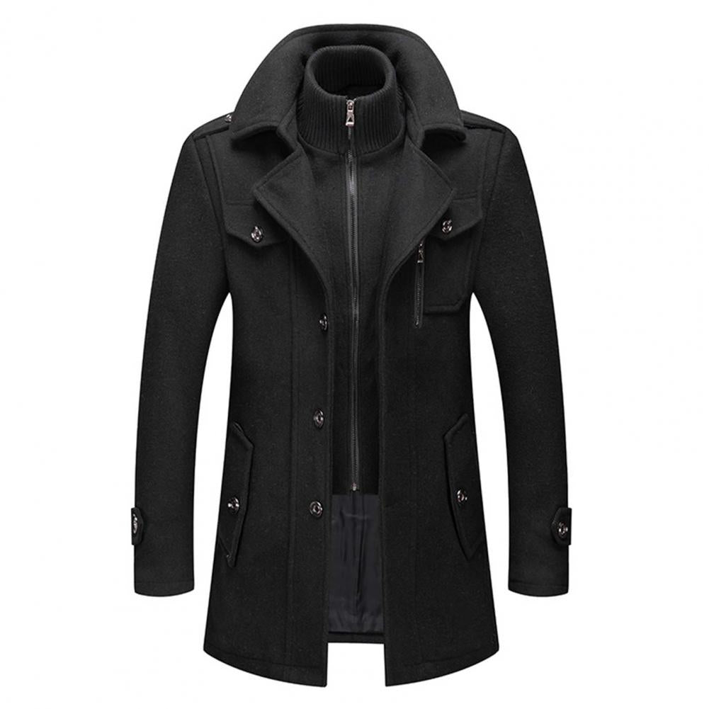 Astral - Manteau élégant pour hommes Noir