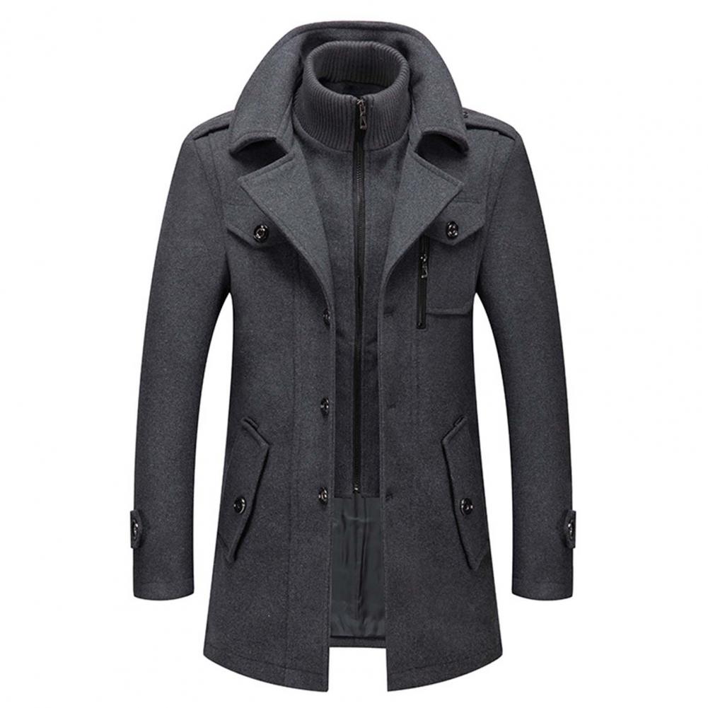Astral - Manteau élégant pour hommes Gris
