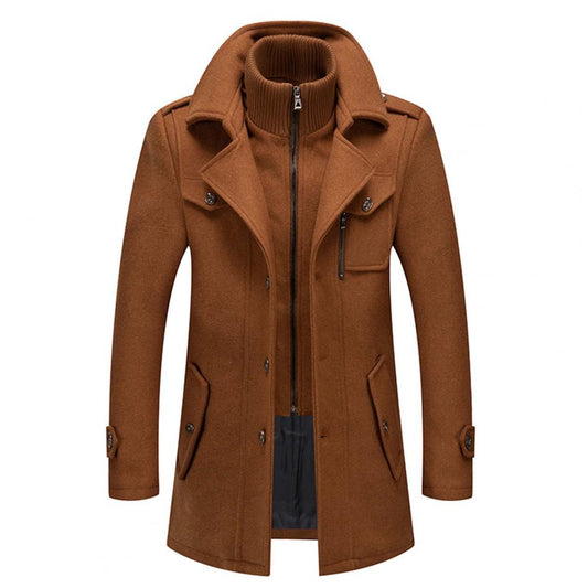 Astral - Manteau élégant pour hommes Kaki