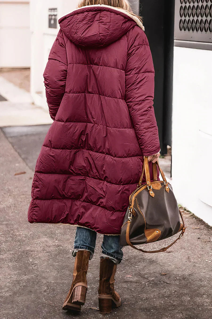 Nova – Parka Réversible Élégante et Chaude pour Femme