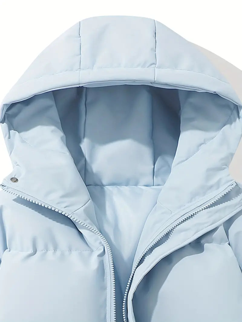 Elena - Veste d'hiver chaude et imperméable avec capuche