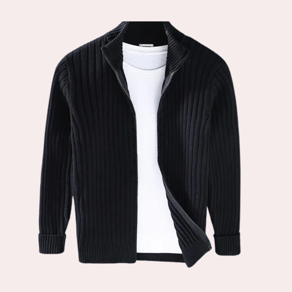 Max - Pull élégant et confortable pour hommes Noir
