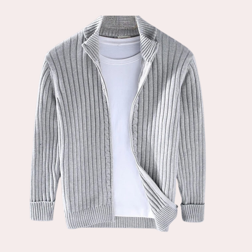 Max - Pull élégant et confortable pour hommes Gris