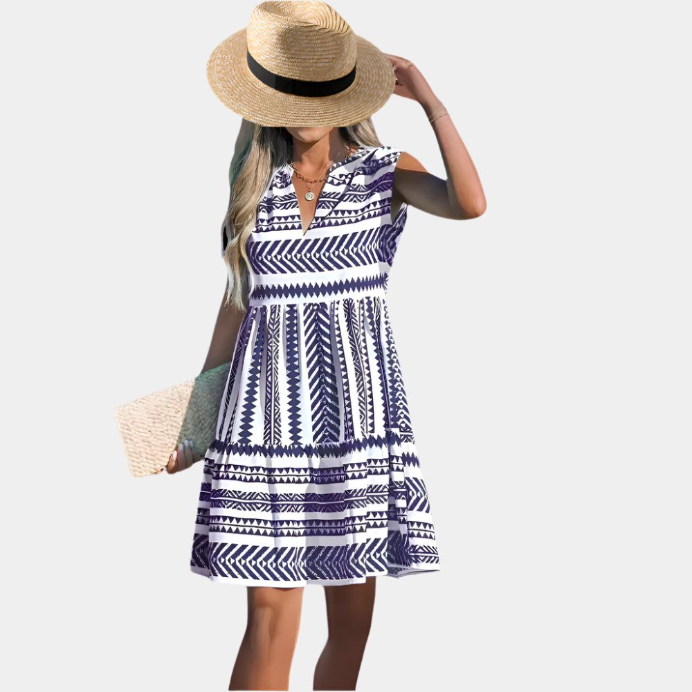 Zea - Robe d'élégance décontractée pour femmes Pourpre