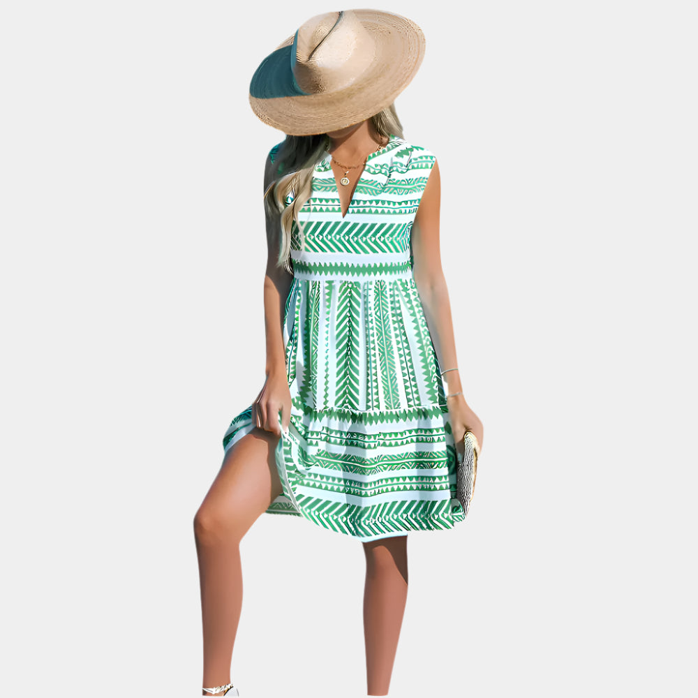 Zea - Robe d'élégance décontractée pour femmes Vert