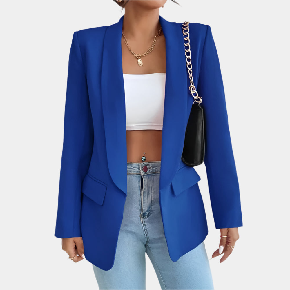 Ayana - Blazer confortable et élégant pour femmes Bleu