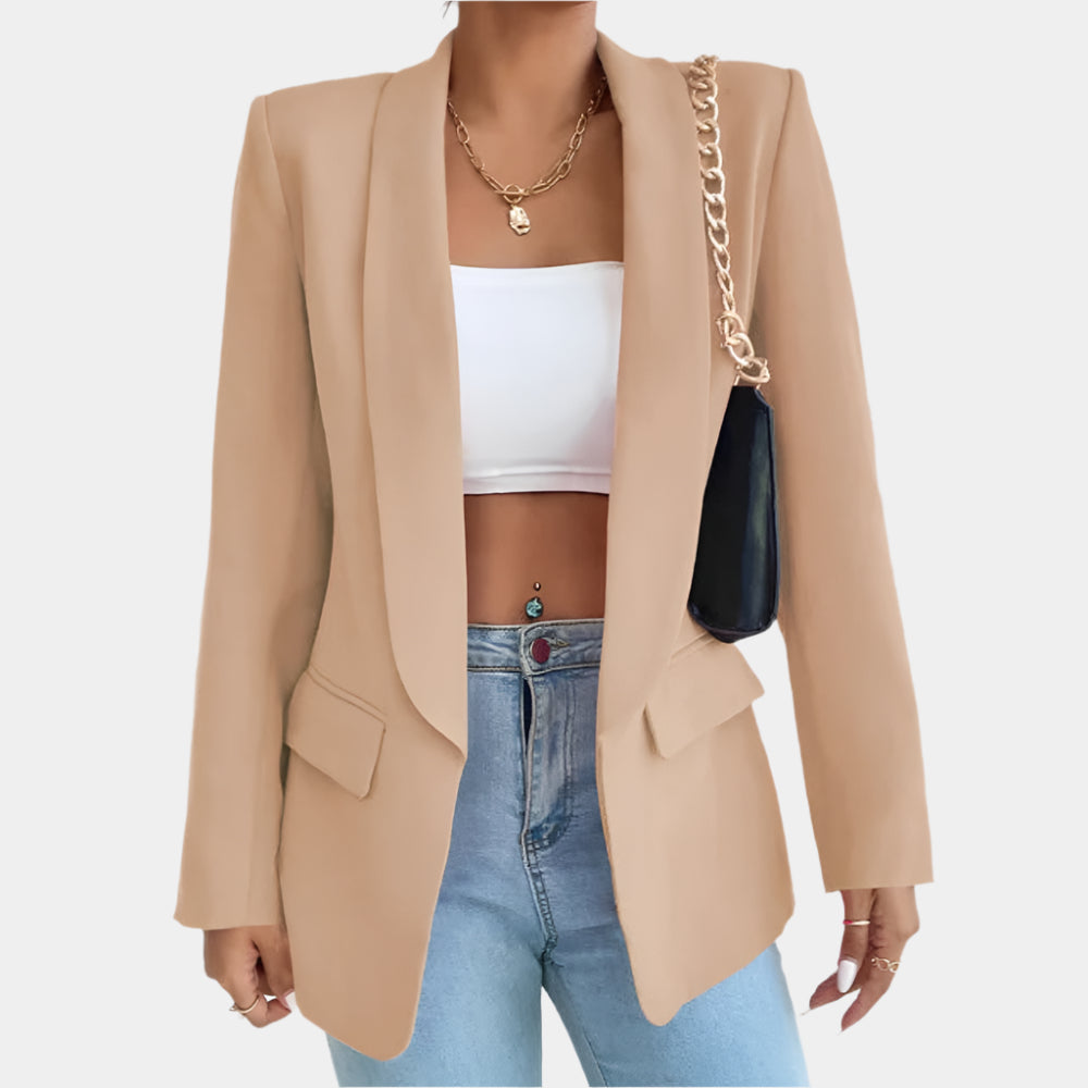 Ayana - Blazer confortable et élégant pour femmes Kaki