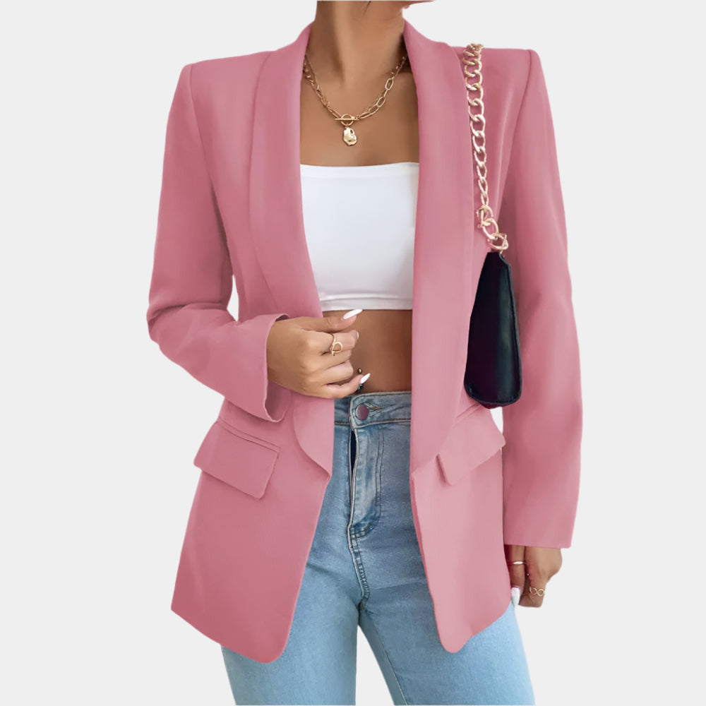 Ayana - Blazer confortable et élégant pour femmes Rosé