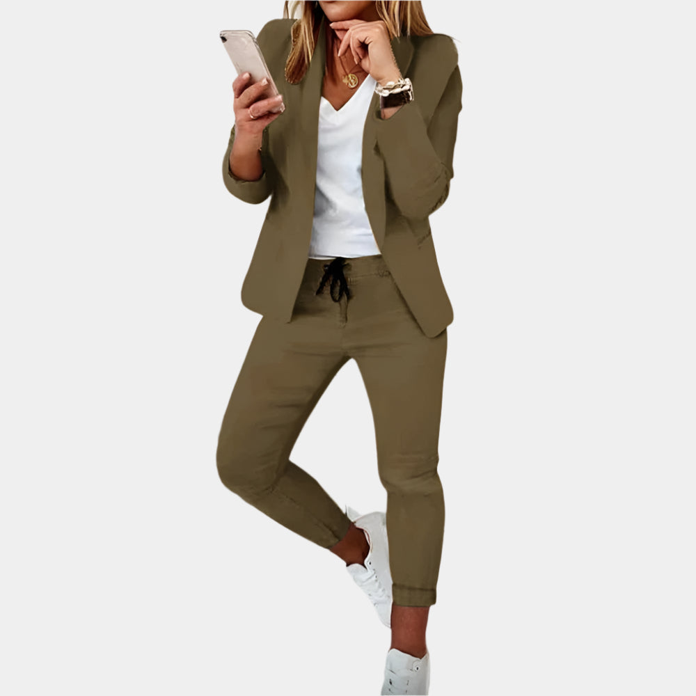 Lara - Ensemble élégant et confortable pour femmes Vert