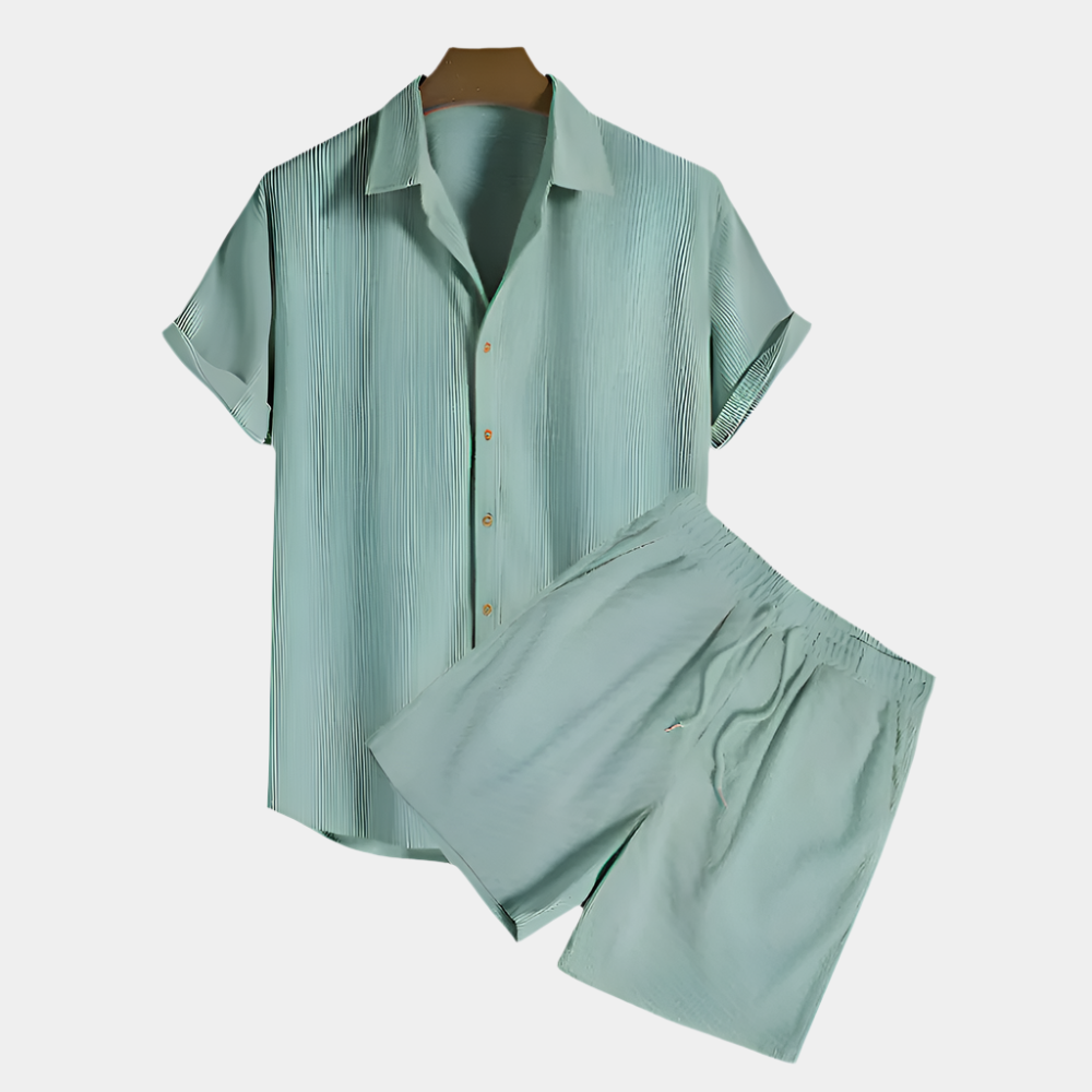 Trevor - Ensemble élégant pour hommes Vert
