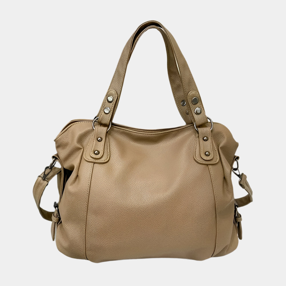 Gwen - Sac polyvalent et élégant pour femmes Beige 35cm x 27cm