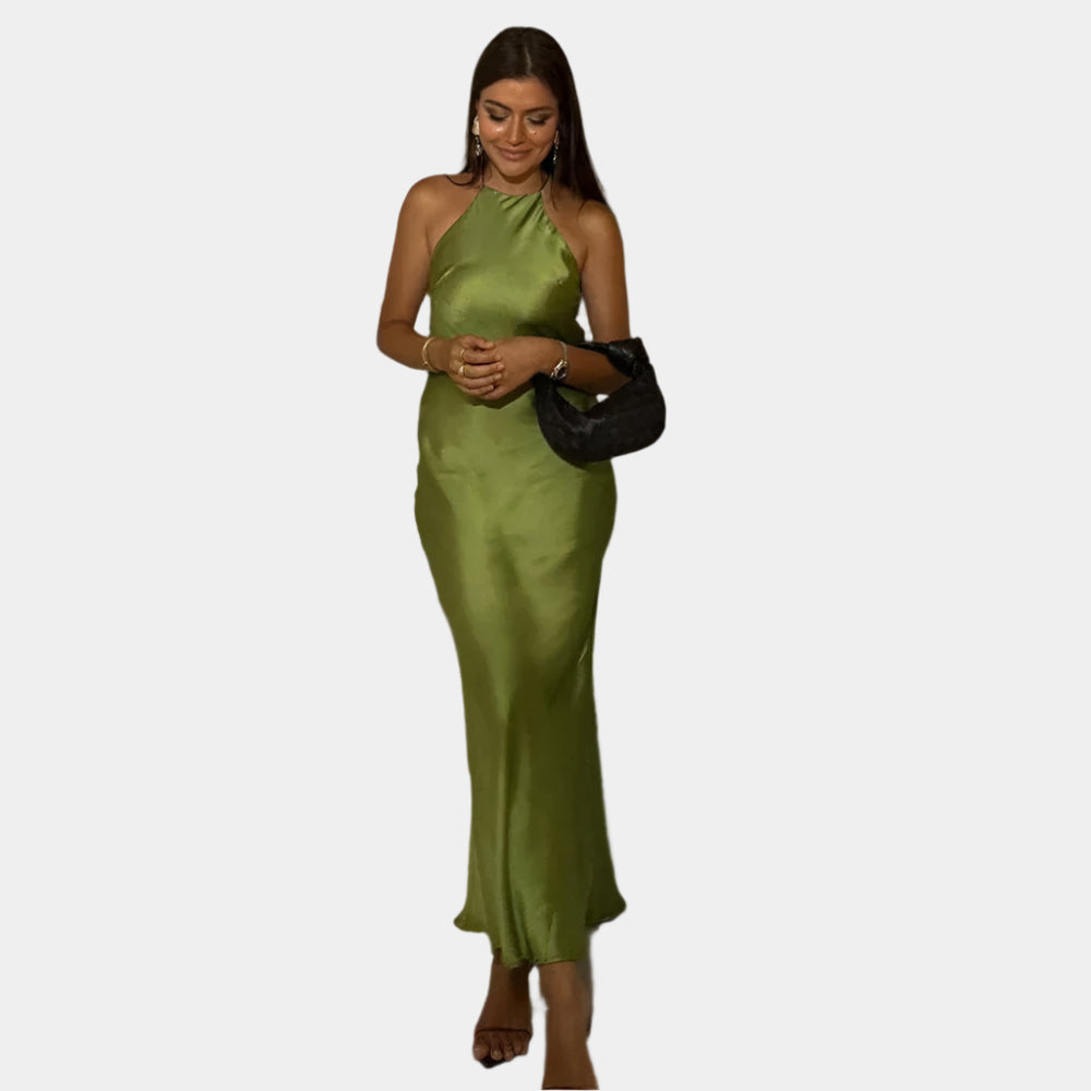Evelyn - Robe élégante et confortable pour femmes Vert