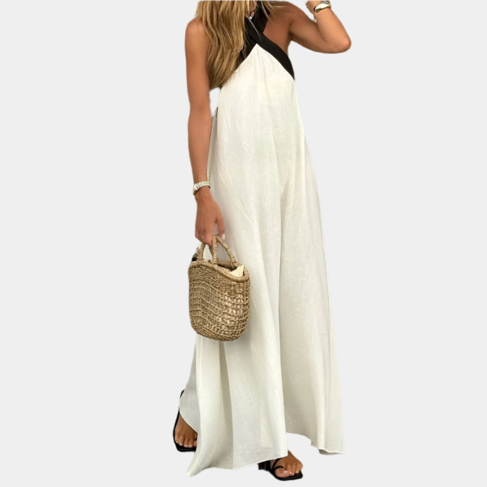 Aubree - Robe chic et élégante pour femmes Blanc