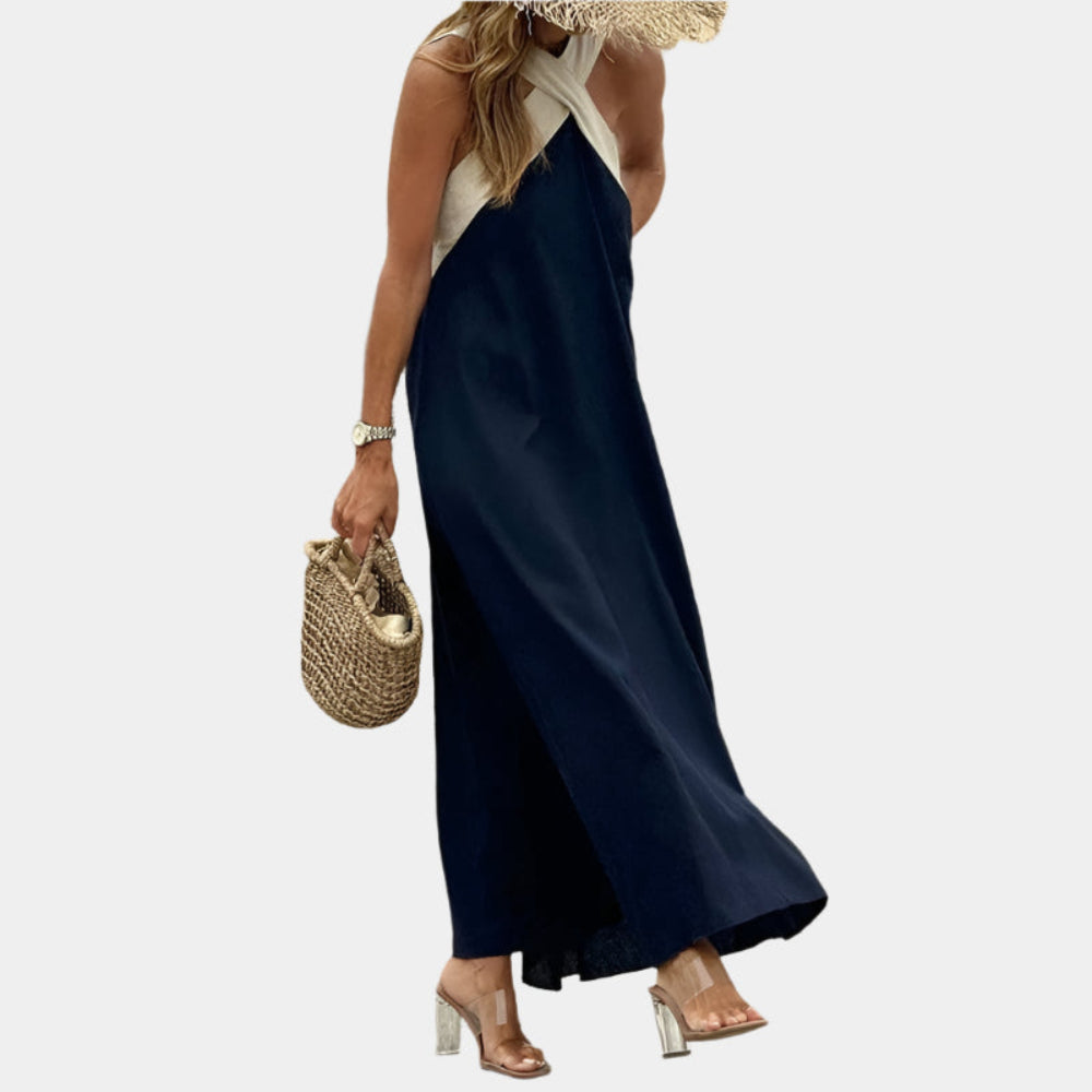 Aubree - Robe chic et élégante pour femmes Bleu