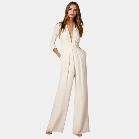Calla - Combinaison élégante et moderne pour femmes Blanc